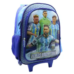 Mochila escolar Afa selección Argentina bicampeones carro en internet