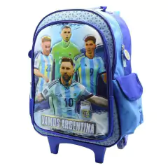 Mochila escolar Afa selección Argentina bicampeones carro - Cresko
