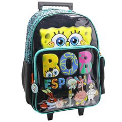 Mochila escolar bob esponja black con carro en internet