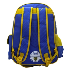 Mochila escolar Boca juniors con sonido incluye stickers - comprar online