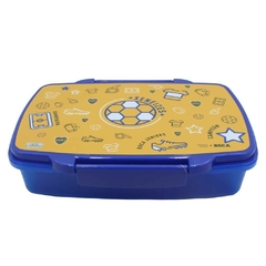 Lunchera Box Boca Jr con 3 divisiones cierre Hermetico 1000ml. en internet