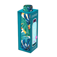 Botella Cresko de acero inoxidable térmica jungle