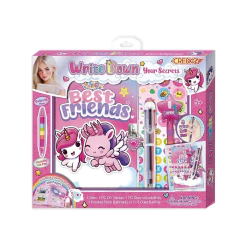 Set con Diario Intimo Unicornio Mesaje Secreto.Cresko 5pcs - tienda online