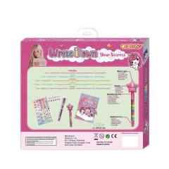 Set con Diario Intimo Unicornio Mesaje Secreto.Cresko 5pcs - Cresko