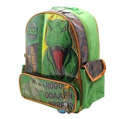 Mochila Escolar Mundo Dinos trex fosil - Cresko