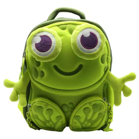 Mochila Funny Land escolar Jardin Sapito