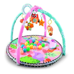 Gimnasio pelotero grande didactico para bebes rosa nenas - comprar online