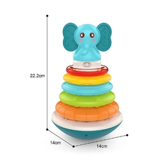 Torre Apilable para Bebe con Luces.Roly-Poly (pilas AAAx2) - Cresko