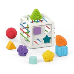 Juego de Encastre Didactico Cubo Multicolor - Cresko