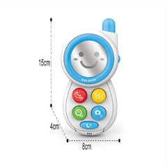 Celular de Juguete con sonido y luces( Pilas AAAx2) - Cresko