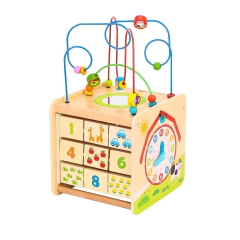 Juego infantil tooky toy cubo didactico prono 5 en 1 niños - comprar online