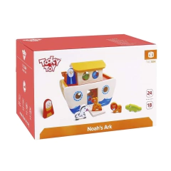 Juego infantil tooky toy Arca de Noé encastre - comprar online