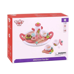 Juego infantil tooky toy set de te de madera para niñas - comprar online