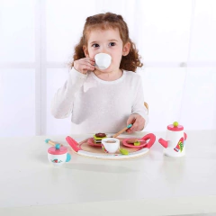 Juego infantil tooky toy set de te de madera para niñas - Cresko