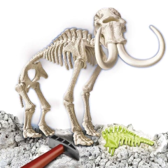 Juego de ingenio ciencia excavar mamut clementoni - comprar online