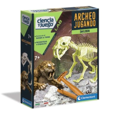 Juego de ingenio ciencia excavar animal clementoni