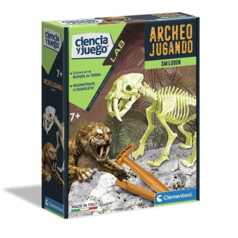 Juego de ingenio ciencia excavar animal clementoni