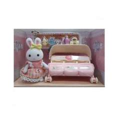 Set de Conejitos Cochecito del Bebe con Accesorios en internet