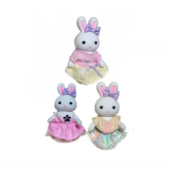 Set de Conejitos El Cuarto del Bebé con Accesorios - Cresko