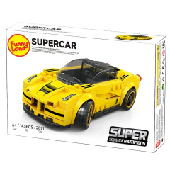 Puzzle En Bloques 3d Supercar71 Funny Land 143 Piezas en internet