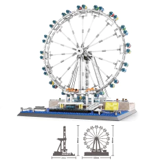 Figura para armar puzzle 3d london eye 1528 piezas en internet