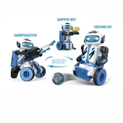 Juego arma tu robot con control remoto ingenio niños en internet