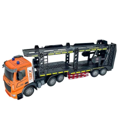 Camión de juguete con trailer luz y sonido sino toys en internet