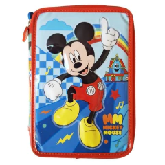 Cartuchera escolar 2 pisos Mickey Mouse smile - comprar online