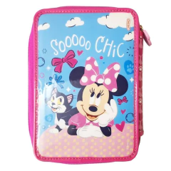 Cartuchera escolar 1 piso Minnie Mouse dress en internet