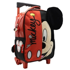 Mochila escolar Mickey Mouse disney oreja relieve con carro en internet