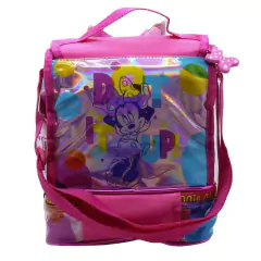 Lunchera escolar Minnie Mouse moño con relieve disney - comprar online