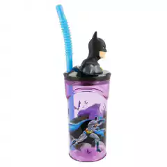 Vaso infantil para niños batman incluye sorbete en internet