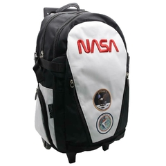 Mochila Escolar NASA apolo con carro en internet