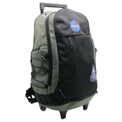 Mochila Escolar NASA mision espacial con carro en internet