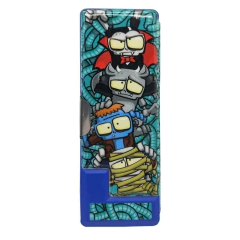 Cartuchera mecanica escolar Zombie infection danger - comprar online