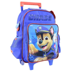 Imagen de Mochila escolar Paw Pawtrol el perro chase amigo con carro