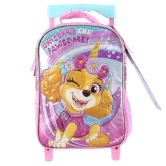 Mochila escolar Paw Pawtrol dream girl con carro - comprar online