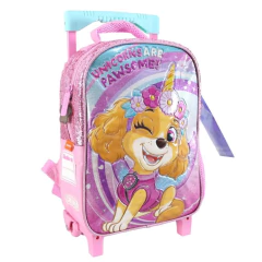 Mochila escolar Paw Pawtrol dream girl con carro - tienda online