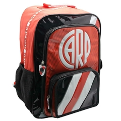 Mochila escolar River Plate carp diseño black en internet