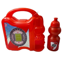 Lunchera River 23cm x23cm con Botella sport plastica 350ml en internet