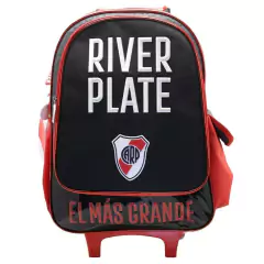 Mochila escolar River Plate carp campeones con carro