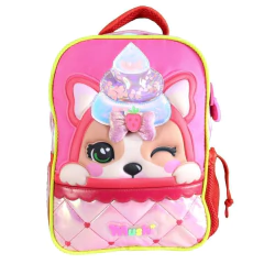 Mochila escolar Simones Mushi cherry - comprar online