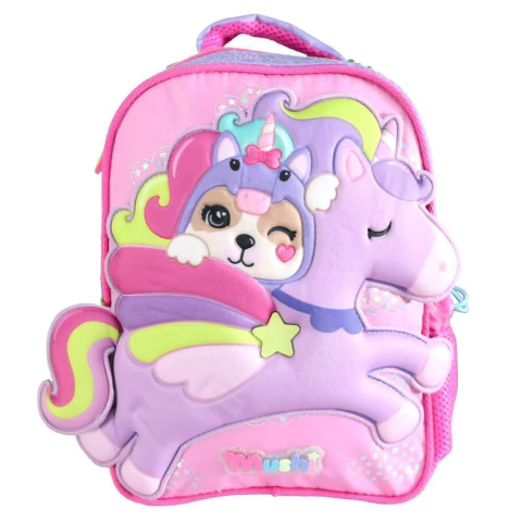 Mochila escolar Simones Mushi unicornio dream - comprar online