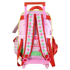 Mochila escolar Simones Mushi berries con carro - tienda online