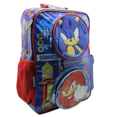 Mochila escolar Sonic y knuckles personajes - Cresko