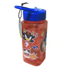 Botella infantil escolar sonic con pico rebatible - comprar online