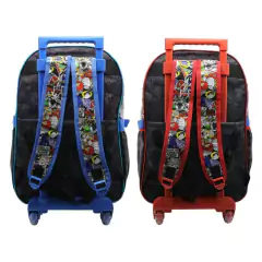 Mochila escolar Sonic speed tails con carro - comprar online