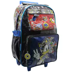 Mochila escolar Sonic speed tails con carro en internet
