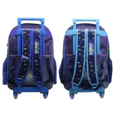 Mochila escolar Sonic frontiers con carro - comprar online