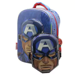 Mochila Marvel Avengers capitán america con careta - Cresko